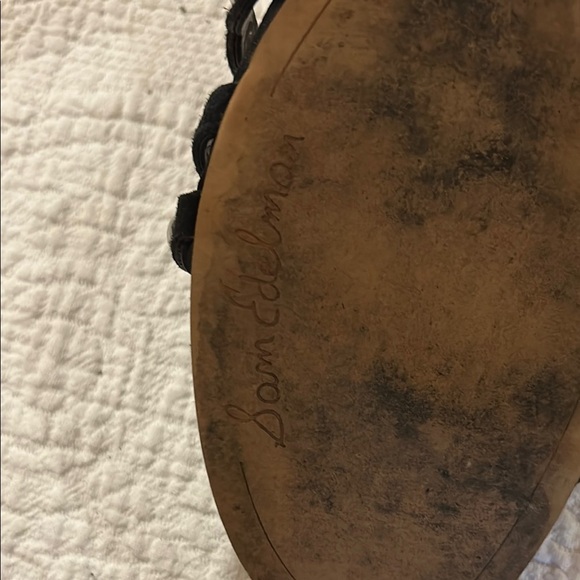 Sam Edelman Black Dustee Gladiator Sandals with Studded Straps. Size 8.5 - Picture 11 of 14